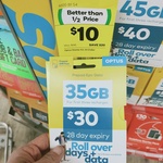 Optus $30 SIM Starter Kit for $10 @ Woolworths in store