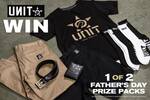 Win a Father's Day Prize Pack Worth $250 from UNIT Clothing