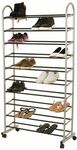 [VIC, ACT, NSW] "All Set" 149 x 77 x 32cm 10-Tier Shoe Rack with Wheels $25 (46% off) C&C Only @ Bunnings