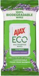 Ajax Eco Multipurpose Antibacterial Wipes Lavender & Rosemary 110 Wipes $5 ($4.50 S&S) + Post ($0 Prime/ $39 Spend) @ Amazon AU