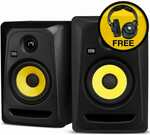 KRK Classic 5 5" Professional Powered Studio Monitors (Pair) $349 (Was $399) & Free KRK Headphones (RRP $150) Shipped @ Store DJ
