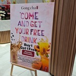 [QLD] Buy 1 Get 1 Free (Top 10 Only) @ Gong Cha, Robina Town Centre