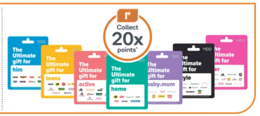 20x Everyday Rewards Points On Ultimate Everyone Gift