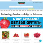 [QLD] $50 off $200 Order + Free Delivery (New Online Customers Only) @ Harris Farm Markets Brisbane & Gold Coast
