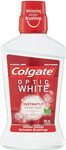 Colgate Optic White Mouthwash 500mL $3 ($2.70 S&S) + Delivery ($0 with Prime/ $39 Spend) @ Amazon AU