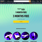 3 Months Free of Amazon Music Unlimited (Now with HD/Ultra HD at No Extra Cost) (New Subscribers) @ Amazon AU