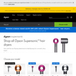 Dyson Supersonic $599 and Bonus Stand (RRP $99) Delivered, $50 Cashback with Zip Pay @ Dyson