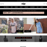 20% off Ladieswear + $10 Delivery ($0 with $50+ Order) @ Edge Clothing