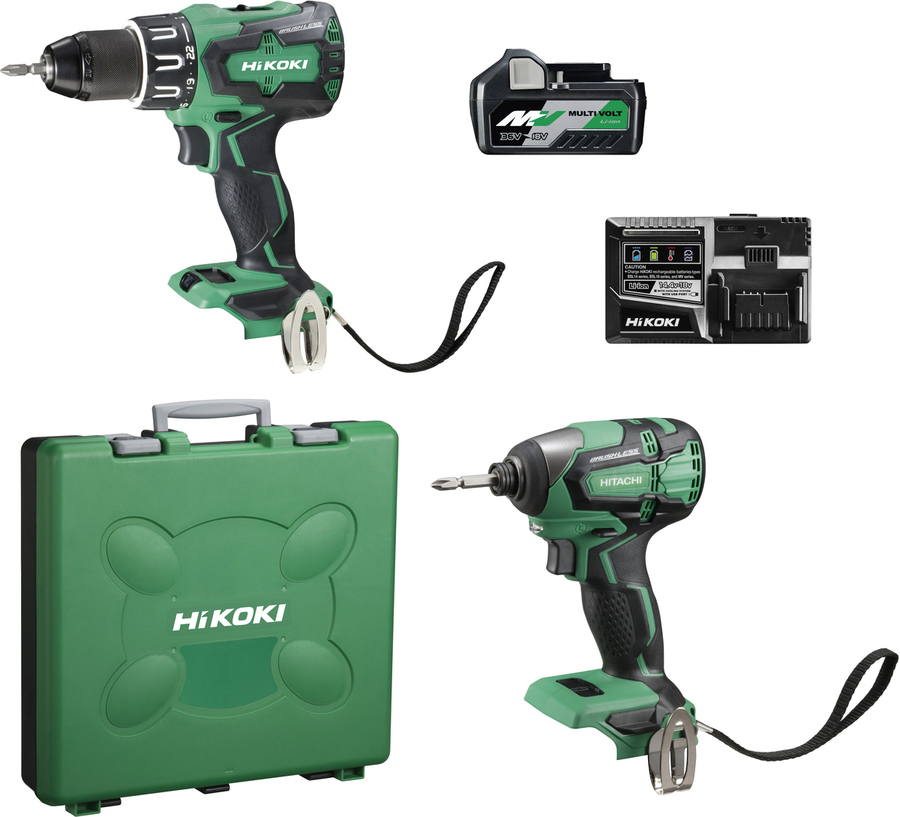 Hikoki 18V 2 Piece Brushless Cordless Combo Kit 299 in Store or