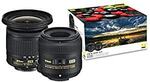 Nikon Landscape & Macro Lens Kit (AF-P 10-20mm f/4.5-5.6 & AF-S DX Micro 40mm f/2.8) $488 Delivered @ Amazon AU