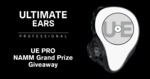 Win a Pair of UE Live in-Ear Monitors Worth US$2,199 or 1 of 2 Minor Prizes from UE Pro