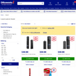 Amazon Fire TV Stick 4K Max $49, Fire TV Stick HD $39, Fire TV Stick Lite $29 + Delivery ($0 C&C) @ Officeworks