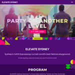 [NSW] Free Tickets to New Year Events @ Elevate Sydney (Cahill Expressway, 3-7 Jan 2023)