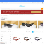 25-80% off RRP + $5.95 Delivery ($0 with $60 Order) @ Just Sunnies