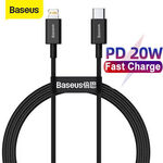 Baseus 4x Type C to Lightning 2m $23, 1m $21.73, USB A to Lightning 2m $21.73 Delivered (Extra off 2% eBay Plus) @ Baseus eBay