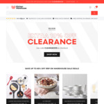 Extra 10% off Clearance Items @ Kitchen Warehouse (Online Only)