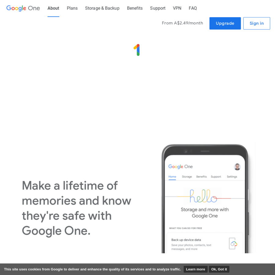 Google One - Member benefits that help you get more out of Google