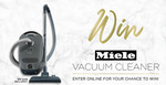 Win a Miele Vacuum Cleaner Worth $449 from Whitfords