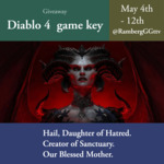 Win a Diablo 4 Standard Key from RambergGG