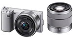 SONY NEX5NDS Twin Lens Kit 16.1MP Silver, $799 Free Shipping 
