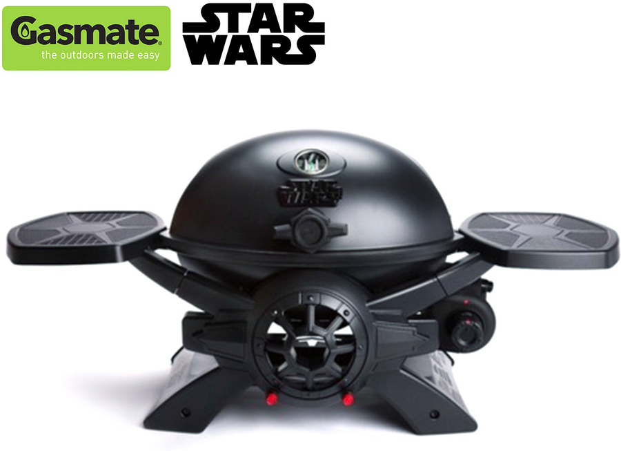 This BBQ Grill Looks Like Vader's TIE Fighter