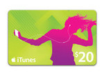 $20 iTunes Card for $15 + FREE Postage