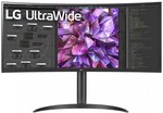 LG 34" 34WP75C UltraWide 160Hz 2k QHD Curved Monitor [65W USB-C] $544 (Save $255) + Delivery ($0 C&C/ in-Store) @ Harvey Norman