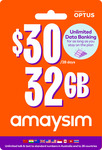 amaysim 28-Day $30 SIM Starter Pack for $12 with 32GB Data (+ 8 GB Bonus for First Renewal Period) @amaysim