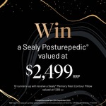 Win a Sealy Posturepedic Valued at $2,499 from Sealy