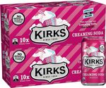 Kirks Soft Drink Multipack Cans 20 x 375ml Range $13 ($11.70 S&S) + Delivery ($0 with Prime/$39 Spend) @ Amazon AU
