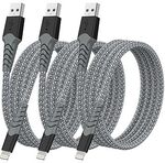 Boreguse iPhone Charger Lightning Cable 3 Pack 3FT $8.15 + Delivery ($0 with Prime/ $39 Spend) @ Boreguse via Amazon
