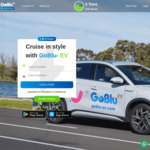 [VIC] 50% off Base Fare with 1st App Booking @ GoBlu-EV
