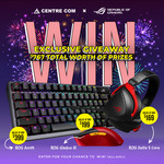 Win ASUS ROG Gaming Peripherals Worth over $750 from ASUS ROG & Centre Com