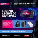Win 1 of 12 Lenovo Legion Go Handhelds from AMD