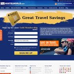 Free Hostelworld Gold Membership (Save $10)