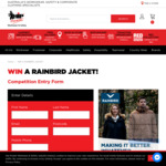 Win 1 of 7 Rainbird Jackets Worth over $100 from Hip Pocker Workwear