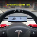 Tesla 8.8” Instrument Cluster Carplay HUD with Free Front Camera A$285.99 Delivered @ Satonic Autoparts, China