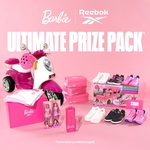 Win a $2,000 Reebok + Barbie Prize Pack Inc. $1,000 Reebok Gift Card + Barbie Electric Scooter, etc from Reebok