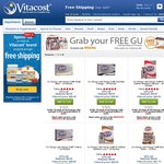 Vitacost: Order GU 24 Pack Get a 8 Pack Free (Works out to Be AUD $1.03 Per Packet Delivered)