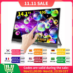 SFZ 14.1" 1920x1200 IPS Portable Touchscreen Monitor US$60.77 (~A$92.58) Delivered @ SFZ Selected Store AliExpress