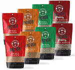 Harveys Kitchen Classic 8-Pack (8x BBQ Rubs + Recipe Booklet) $18 + Delivery @ Harvey's Kitchen