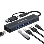 Simplecom CHN436 USB-C and USB-A to 4-Port USB HUB with Gigabit Ethernet $25 + Free Shipping @ Storm Computers