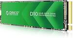 Orico D10 1TB PCIe NVMe M.2 SSD $67.49, 512GB $37.49 + Del ($0 with Prime/ $59 Spend) @ ORICO G.O.A.T via Amazon AU