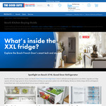 Win a Bosch 574L Quad Door Refrigerator Worth $3,499 or 1 of 2 eGift Cards from The Good Guys