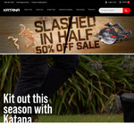 50% off Storewide + $9.99 Delivery ($0 with $100 Spend) @ Katana Power Tools