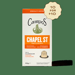 [Short Dated] Chapel Street Blend Capsules 10 for $10 + Delivery ($0 with $70 Spend) @ Campos Coffee