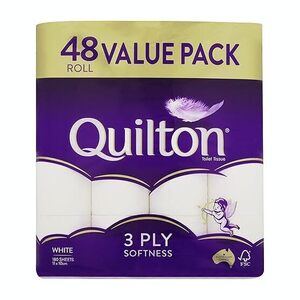 Quilton 3-Ply Toilet Tissue: 48 Rolls - $22.65 ($20.38 Sub & Save) + Delivery ($0 with Prime/ $59 Spend) @ Amazon AU