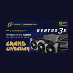 Win 1 of 3 MSI Ventus 3X RTX 5090 Graphics Cards from Cheat Happens