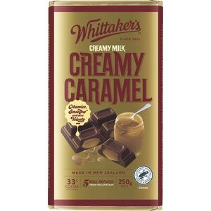 Whittaker's Chocolate Block Varieties 200g-250g $5.90 @ Woolworths