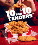 10 Original Tenders $10 @ KFC (Pick-up Only) - Selected Stores